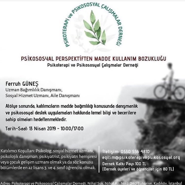 Psikososyal Perspektiften Madde Kullanım Bozukluğu